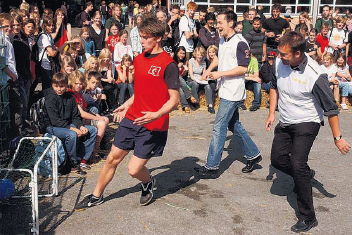 Foto vom Abistreich