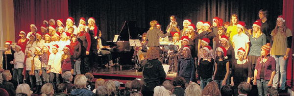 Foto vom TGG-Weihnachtskonzert 2009