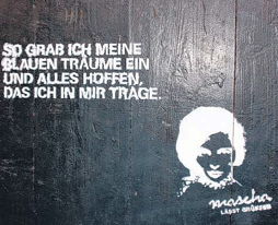 Ein fertiges Graffito