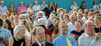 Foto von der Entlassungsfeier