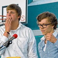 Foto der in der Bildunterschrift genannten Abiturienten