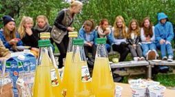 Foto vom Klimafrühstück der 8d des TGG