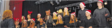 Foto von den Weihnachtskonzerten des TGG 2014