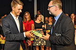Foto von der Abiturientenentlassung 2017