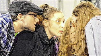 Foto von der Theaterprobe
